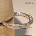 Cao Shi Simple Classic Fashion Engagement Ring Micro Inlaid Zircon Women's Jewelry_ipsvogv.com