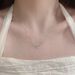 pure Silver S Light ! Luxury Zircon Water Droplet For Female Students, Niche High-end Design, Super Fairy Collarbone Students, Design,_ipsvogv.com