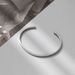 Korean Style ins Style Simple Gloss Titanium Steel Bracelet Niche Design Opening Bracelet Bracelet for Men and Women_ipsvogv.com