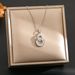 Light Luxury Temperament, Double Ring Titanium Steel Necklace, Women's Personality, Fashion, Versatile, Zircon Inlaid_ipsvogv.com
