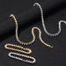 Niche Design Glass Diamond Hip Hop Versatile And Beautiful Love Thorn Necklace_ipsvogv.com