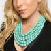 Exaggerated trendy jewelry, crack bead, multi-layer bead necklace 6510_ipsvogv.com