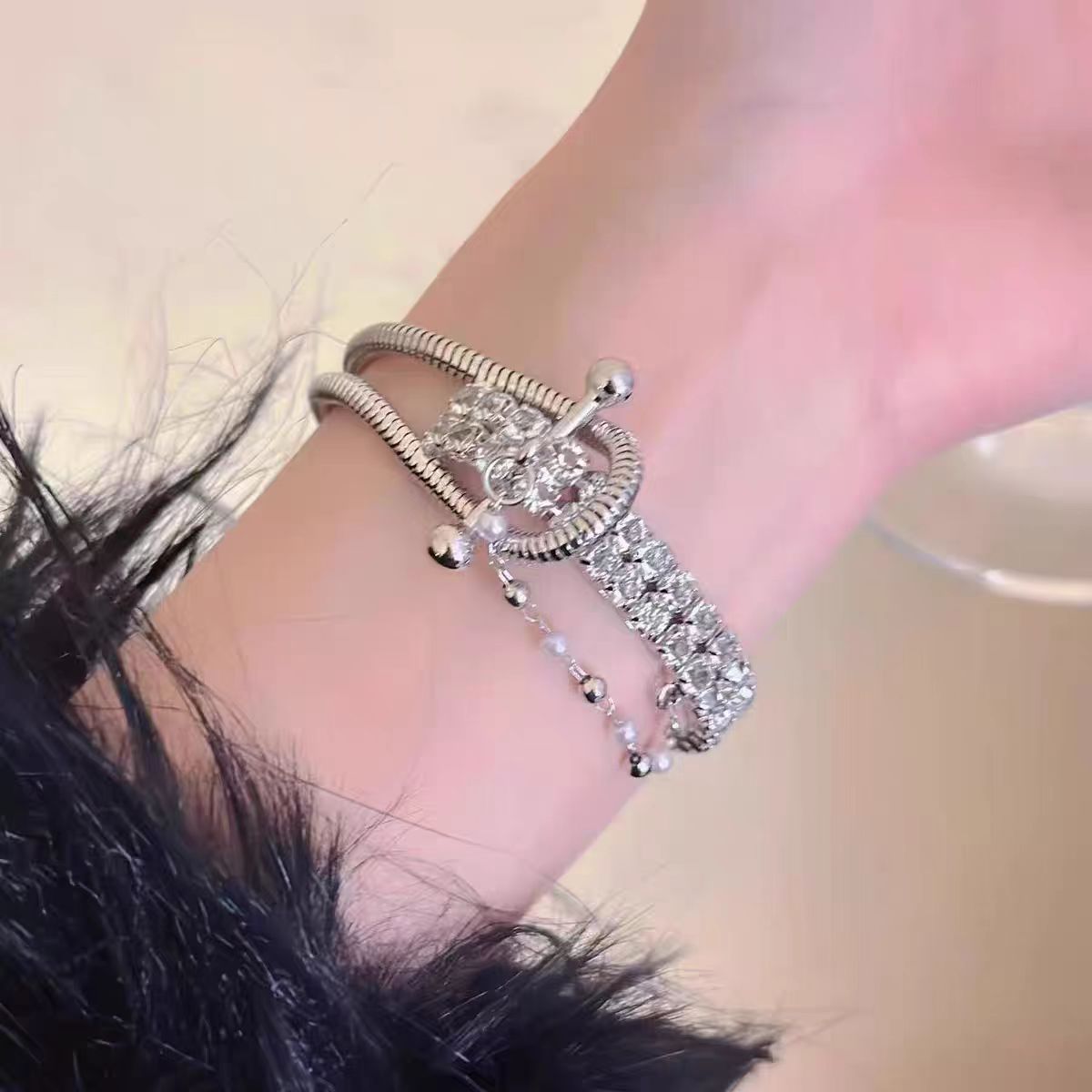 Cold Style Patchwork Women's Trendy Versatile Necklace, Choker, Light Luxury, Niche High-end, 2024 New Jewelry_ipsvogv.com