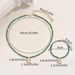 Minimalist New Style Women's Necklace Bracelet Set Personalized Gourd Inlaid Zircon Design Beaded Jewelry Neck Chain_ipsvogv.com