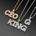 Hit Capital Three Dimensional Full Zircon Letter Hip Hop Pendant Can Be Spliced And Matched With Trendy Accessories At Will_ipsvogv.com