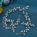 Rhinestone Long Hair Band Hand Twisted Bendable Headdress Headband Diamond Wedding Party Accessories_ipsvogv.com