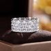 Cao Shi's New Exquisite Full Diamond Zircon Wedding Ring, Women's Fashion Ring Jewelry_ipsvogv.com