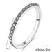 Cao Shi's Best-selling Minimalist Style Women's Micro Set Zircon Ring, Versatile Index Finger Ring Gift, Popular On The_ipsvogv.com