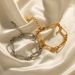 INS Fengwang Red New Titanium Long Hollow Braided Stainless Steel Bracelet Non Fading Jewelry_ipsvogv.com