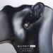 Ins Style New Bear Butterfly Earrings Light Luxury Advanced Black Sweet Gentle Temperament Earrings Inlaid Pearl Earrings_ipsvogv.com