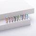 Women's Jewelry S925 Sterling Silver Temperament High Grade Square Zircon Ear Buckle Fashionable And Versatile Sweet Small Fresh Earrings_ipsvogv.com