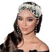 Elegant Handmade Bridal Headpiece With Pearls & Rhinestones - Adjustable Hairband For Weddings & Special Occasions Chain Headband Accessories_ipsvogv.com