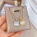 Body 【 Full Titanium Steel 】 Block Cat's Eye Stone Minimalist Gold Necklace In The Furnace, Female Ins Mesh Red 【 】 Furnace,_ipsvogv.com