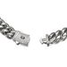 Men's Jewelry Stainless Steel Cuban Chain Necklace Miami Zircon Spring Buckle Men's Necklace Bracelet Popular Jewelry_ipsvogv.com