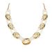 Fashion Thick Chain Necklace Female Transparent Resin Double Alloy Metal Short Clavicle Chain_ipsvogv.com