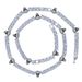 Black Panther 5mm Zircon Skull Necklace Hip Hop Men's Tennis Chain_ipsvogv.com