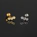 Unisex popular zircon piercing ear bone nails female temperament no ear piercing ear clip screw ball earrings_ipsvogv.com