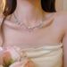 star Studded Zircon Diamond Necklace, Light Luxury Niche Acceory For Women, ! 2024 New High-end Neck Lock Bone Chain Necklace, Women,_ipsvogv.com