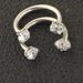 12-piece set puncture jewelry nose ring nose nail eyebrow nail lip nail earring_ipsvogv.com