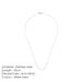 Men's Jewelry Wire Chain Necklace Fashionable Simple Solid Round Snake Necklace Batch_ipsvogv.com