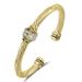Bangles Fashion Bracelet Titanium Steel Wire Twisted Rope Diamond Versatile Jewelry_ipsvogv.com