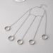 Personalized Smooth Tassel Open Set Of 5 Pieces One Piece Chain Ring_ipsvogv.com