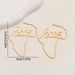 New Digital Earrings For Women Niche Original Digital Design Earrings Versatile High End Geometric Earrings For Women_ipsvogv.com