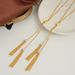 New Niche Design, Fashionable Personality, Long Tassel Titanium Steel, Gold-plated And Diamond Inlaid Sweater, Chain_ipsvogv.com