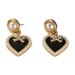 Pearl Heart Earrings Light Luxury High End New Summer Versatile Niche Bow Earrings Tassel Earrings For Women_ipsvogv.com