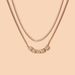 Ins Dice Chain Multi Layer Necklace Female Chain Necklace Clavicle Chain Choker_ipsvogv.com