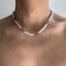 Red Cross Collarbone Chain, Men's High-end Feel, Colorful Niche Design Accessories, Pearl Necklace, Versatile And Trendy_ipsvogv.com