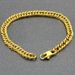 Bracelet Stainless Steel Yellow Tone Chain Classics Lobster Buckle-5mm Width for Woman_ipsvogv.com