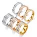 Fashionable Sky Star Titanium Steel Zircon For Female Crystal Diamond Couple Ring Jewelry_ipsvogv.com