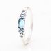 Women's Jewelry Silver Plated Aladdin Princess Jasmine Ring Fashion Light Luxury Blue Princess Ring Gift Female_ipsvogv.com