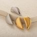Women’s Jewelry Set Fashion Autumn Hot Sale INS Fashionable Cool Earrings Symmetrical Heart Shaped Titanium Steel Earrings_ipsvogv.com