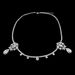 Bridal wedding zircon Hair accessories full diamond water drop pendant Hair chain European and American sparkling crystal headdress Hair chain_ipsvogv.com
