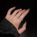 【 2838 People's Collection 】 Ring Explosive Sparkling Female Student Spicy Girl Full Diamond Finger High End Light_ipsvogv.com