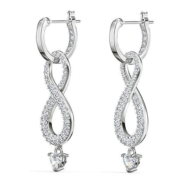 Cao Shi's High Quality, Eternal Love, Infinite Love Earrings, Infinite 8-character Pendant, Ear Buckle, Female_ipsvogv.com