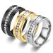 fashion new special double step matte circle diamond full diamond ring home source_ipsvogv.com