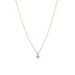 New Personalized Fashionable And Minimalist Dot Diamond Small Pendant Necklace Accessories_ipsvogv.com