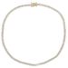 Tennis Chain 4mm Zircon Tennis Chain Necklace Hip Hop New Stone Inlaid Couple Necklace_ipsvogv.com