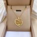 Love 【 】 Mama Zircon Light Luxury Charm Gorgeous Full Diamond Necklace Women's Versatile Clavicle Titanium Steel Chain 【 】_ipsvogv.com