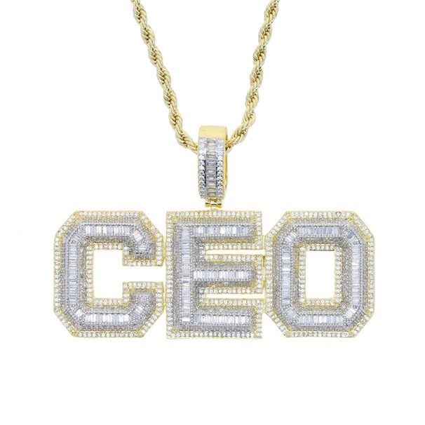 Instagram New Letter Pendant CEO Full Diamond Hip Hop Men's Edition_ipsvogv.com