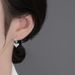 Women's Jewelry Silver Moissanite Earrings Full Of Diamonds Fashionable And Simple Light Luxury All Match High End Love Earrings_ipsvogv.com