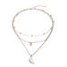 New Bohemian Rock Fashion Angel Wings Pendant Multi Layered Necklace_ipsvogv.com