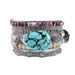New Geometric Bracelet For Women Turquoise Braided Leather Bracelet Hand Woven Bohemian Style Bracelet_ipsvogv.com
