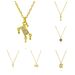 DIY Lollipop Crown Pendant Necklace - Micro Inlaid Zirconia Drawing Board Charm, Copper Plated Jewelry Making Kit For Craft Lovers_ipsvogv.com