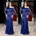 Women's Clothing 2024 New Women's Large Size Bridesmaid Dress Trailing Banquet Evening Dress_ipsvogv.com