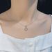 bius ! M Ö Zircon Necklace, Female Ins Style, Niche, Exquisite, Simple, Versatile, High-end Pendant, Temperament,_ipsvogv.com