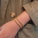 Women's Jewelry Heart Shaped Zircon Tennis Chain Bracelet Electroplated Gold Popular Ladies Bracelet Jewelry_ipsvogv.com